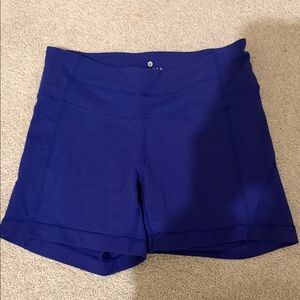 Athleta purple ish biker shorts